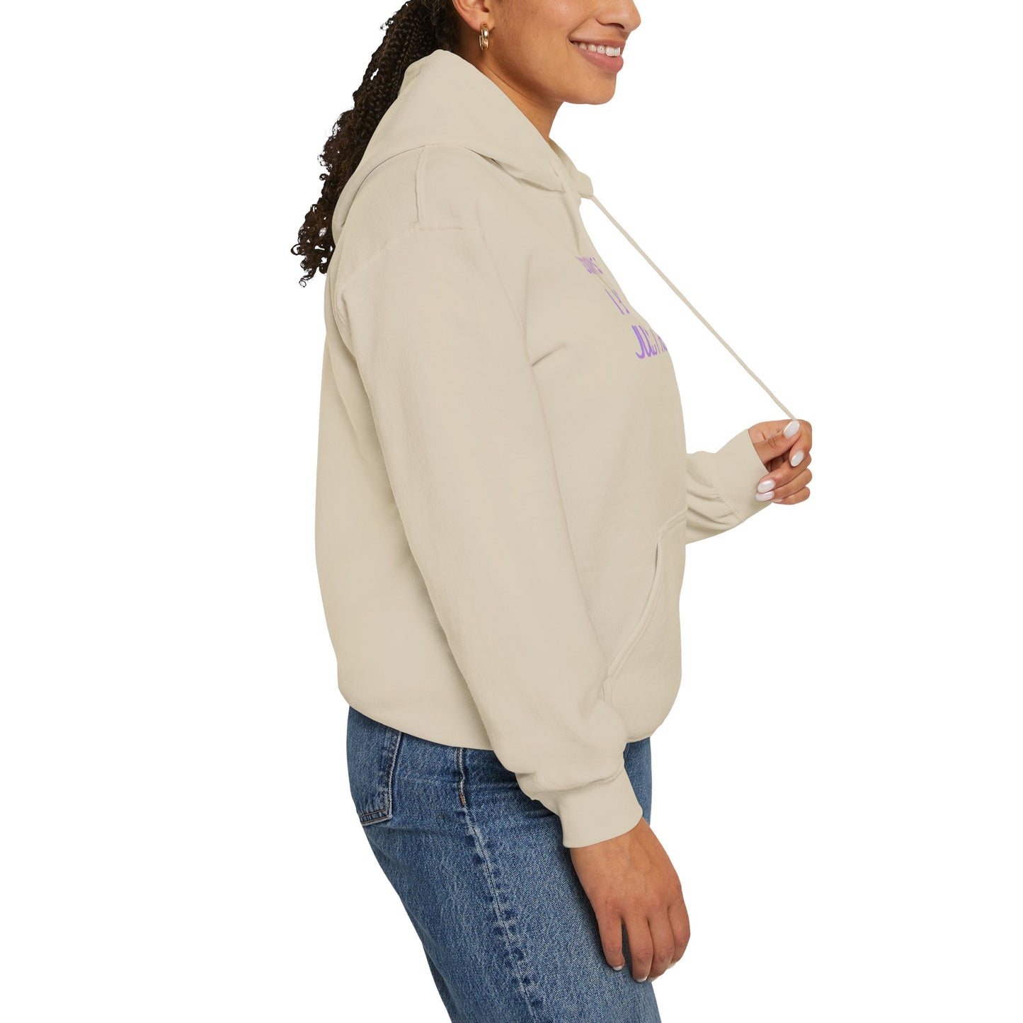 I Am Enough Just As I Am! Heavy blend, warm sweatshirt. -Soulful Journey!