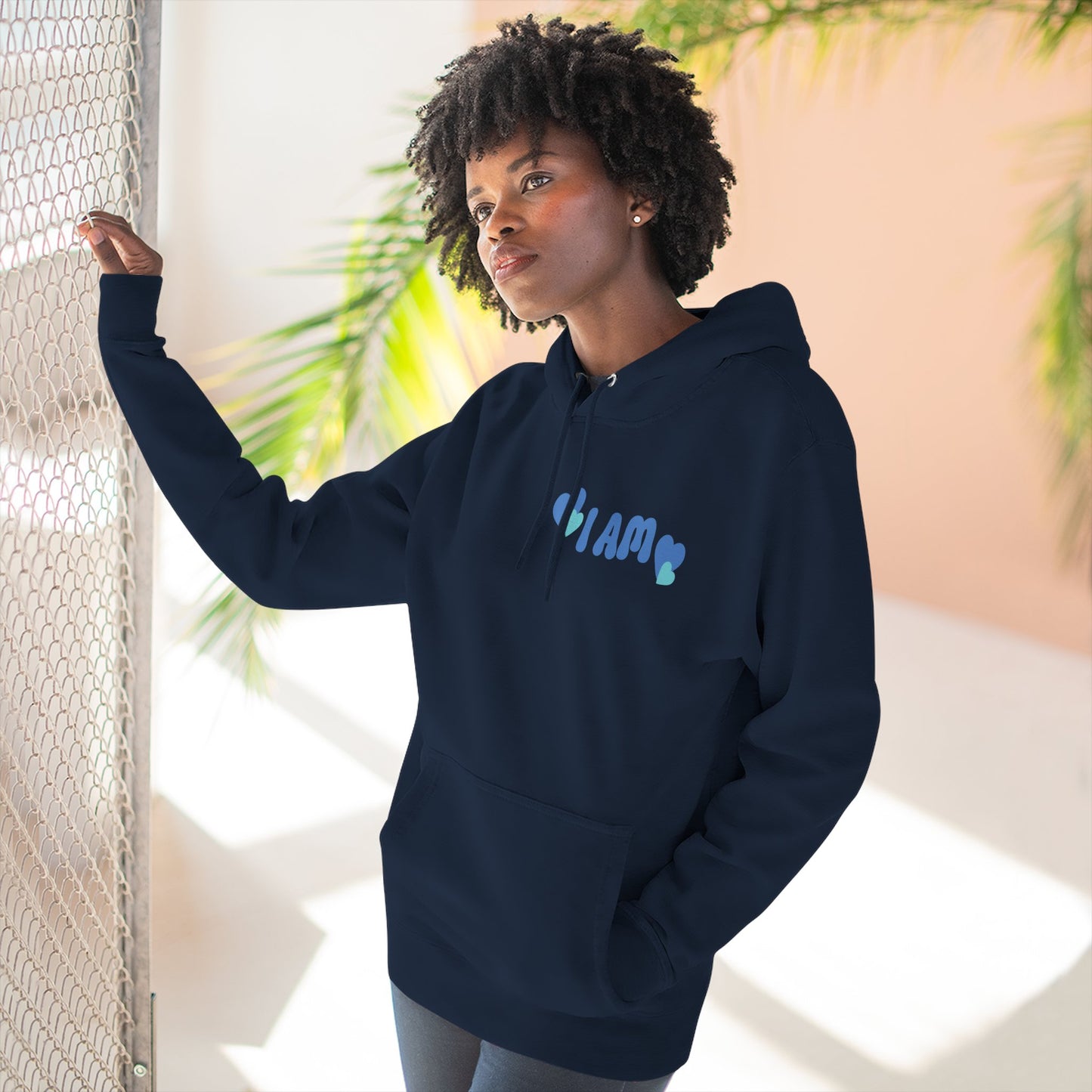 I Am Loved! Women's, Unisex Sizing, Fleece Hoodie. -Soulful Journey!