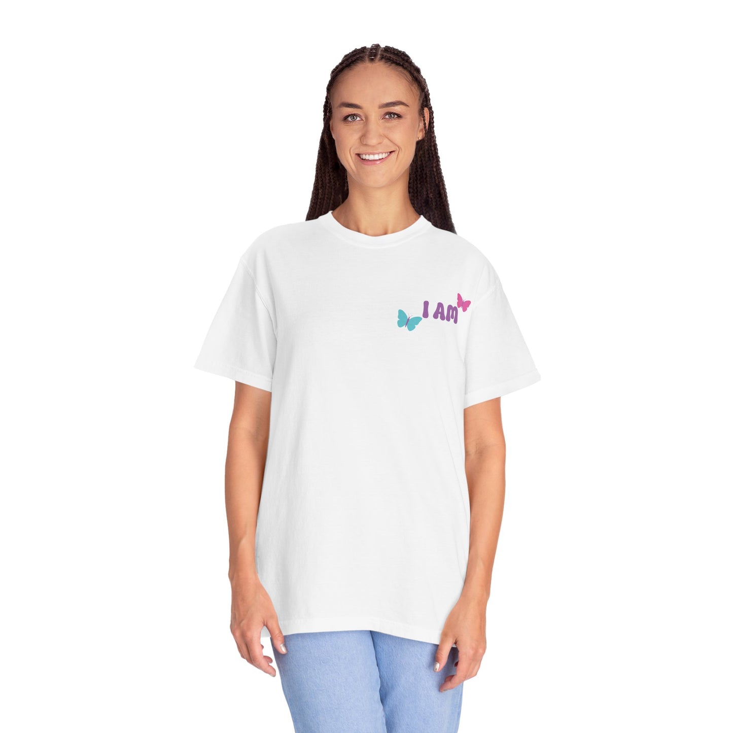 I Am Redeemed! Cotton, Women's, Comfortable, Unisex Sizing, Comfort Colors T-Shirt. -Soulful Journey