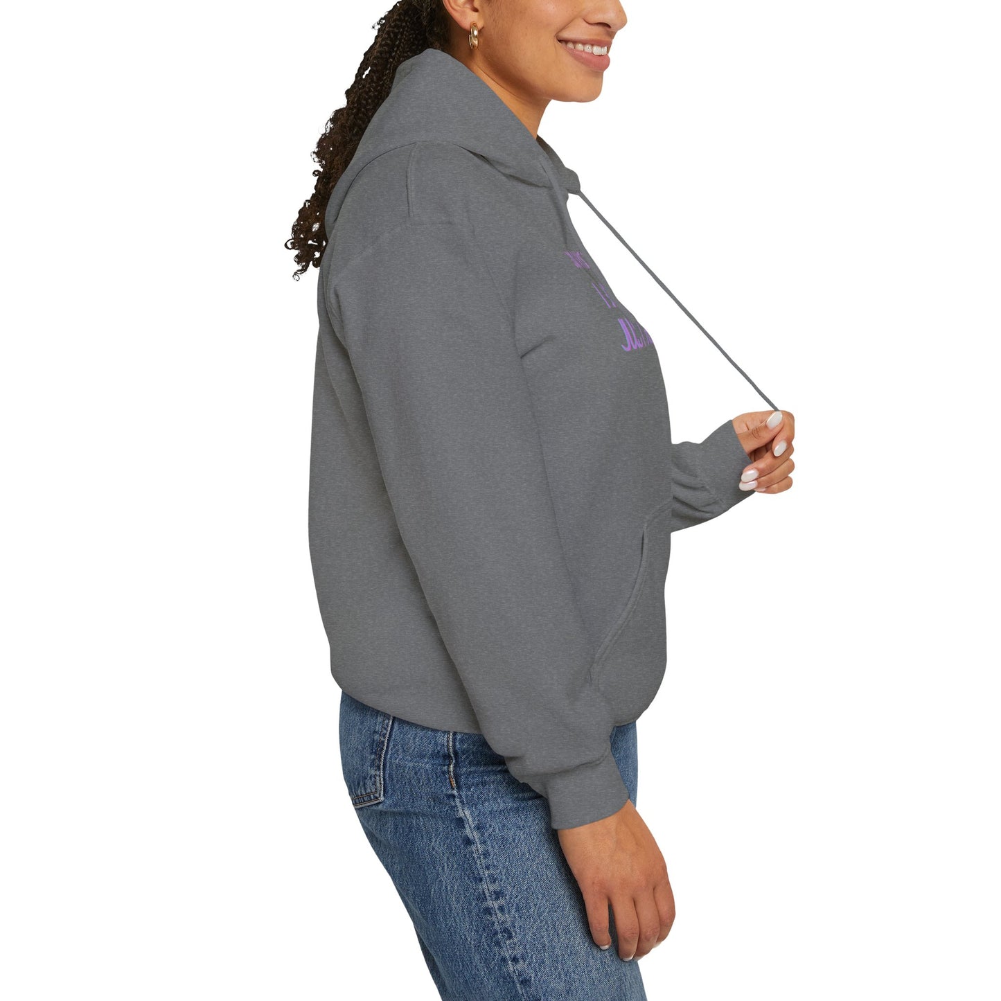 I Am Enough Just As I Am! Heavy blend, warm sweatshirt. -Soulful Journey!