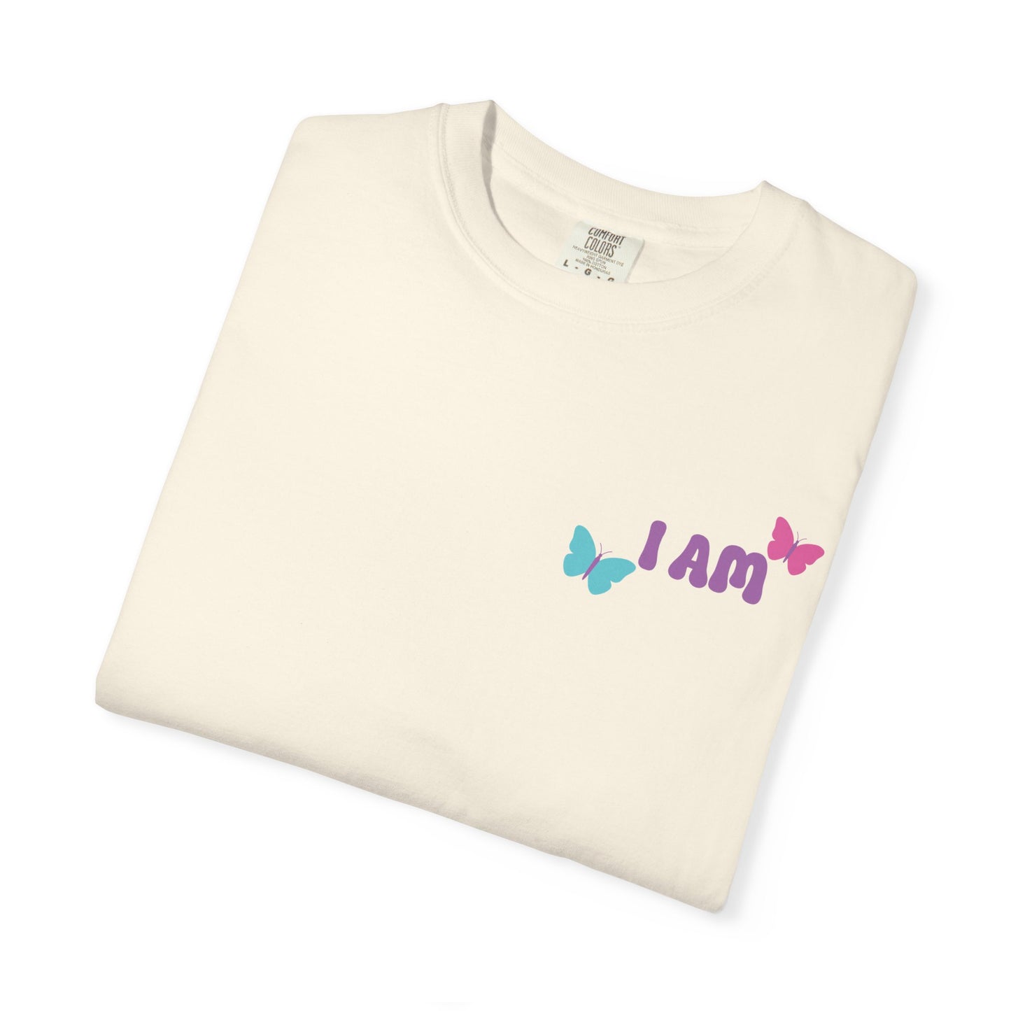 I Am Redeemed! Cotton, Women's, Comfortable, Unisex Sizing, Comfort Colors T-Shirt. -Soulful Journey