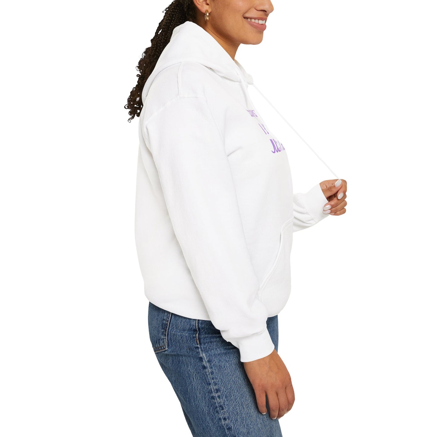 I Am Enough Just As I Am! Heavy blend, warm sweatshirt. -Soulful Journey!