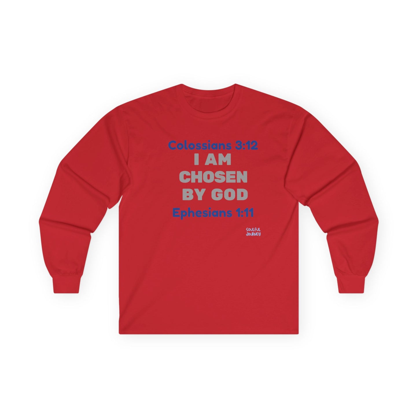 I Am Chosen! Men's, Thick, Vintage Feel, Cotton T-shirt. -Soulful Journey