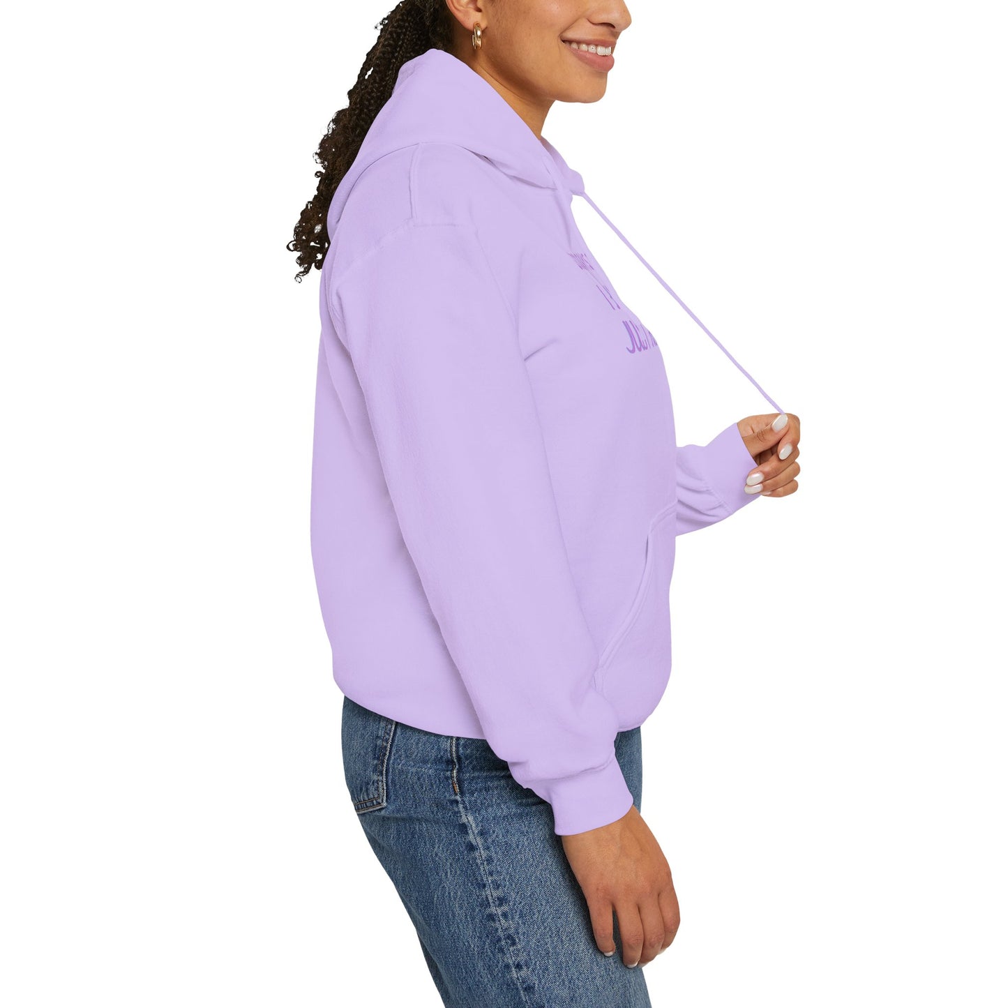 I Am Enough Just As I Am! Heavy blend, warm sweatshirt. -Soulful Journey!