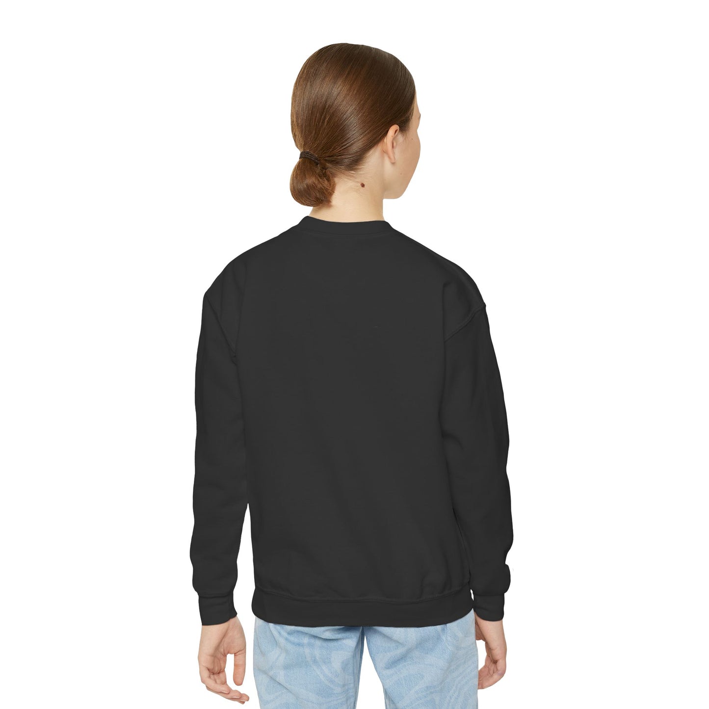 I Am Brave! Girl's, Youth, Crewneck, Sweatshirt. -Soulful Journey!