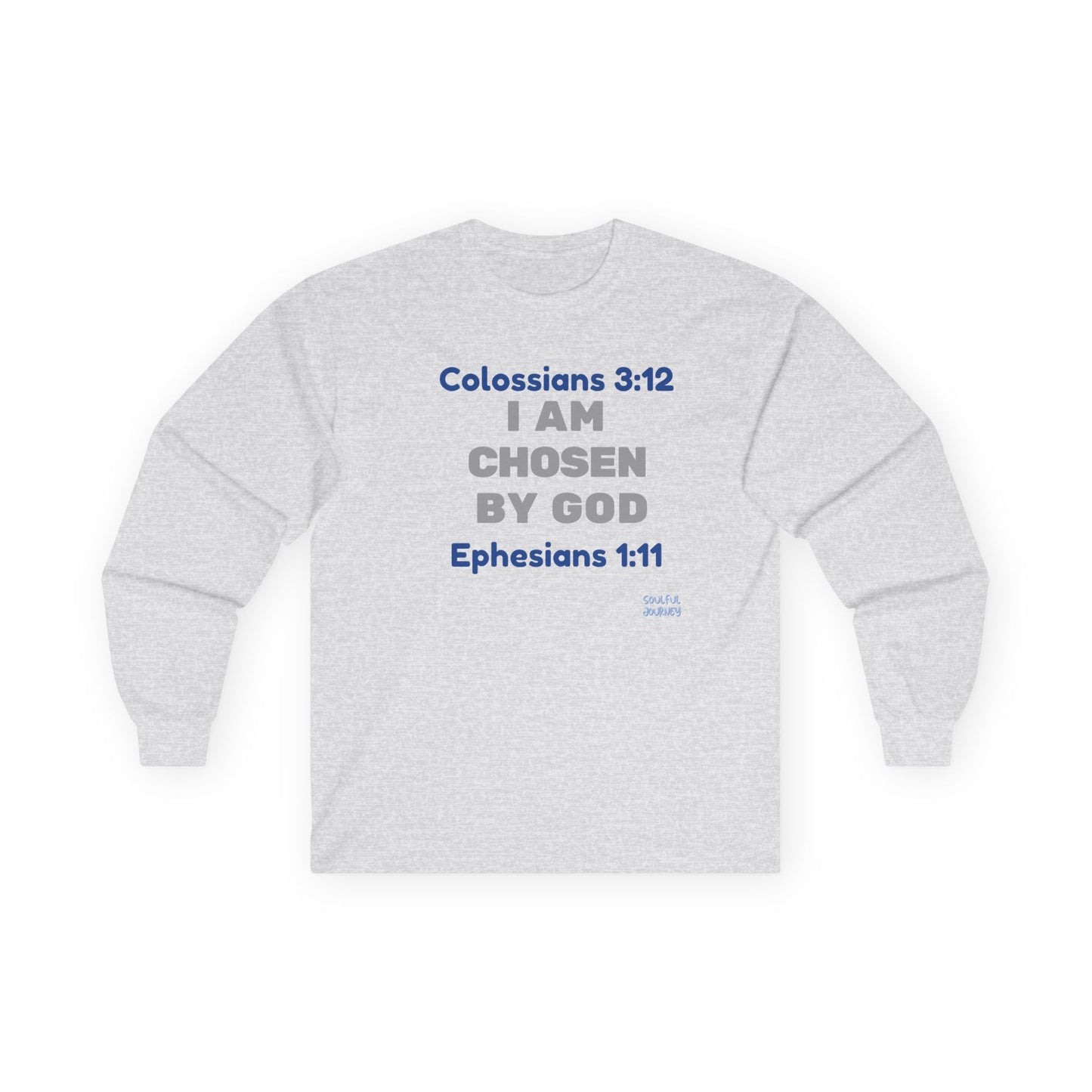 I Am Chosen! Men's, Thick, Vintage Feel, Cotton T-shirt. -Soulful Journey