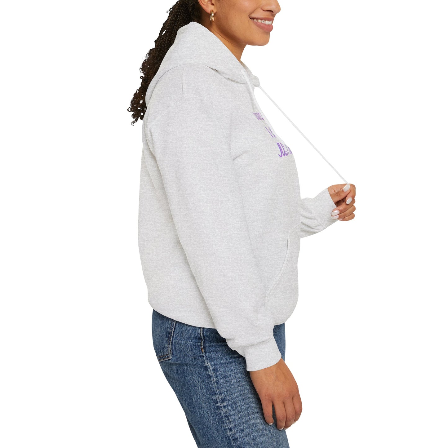 I Am Enough Just As I Am! Heavy blend, warm sweatshirt. -Soulful Journey!