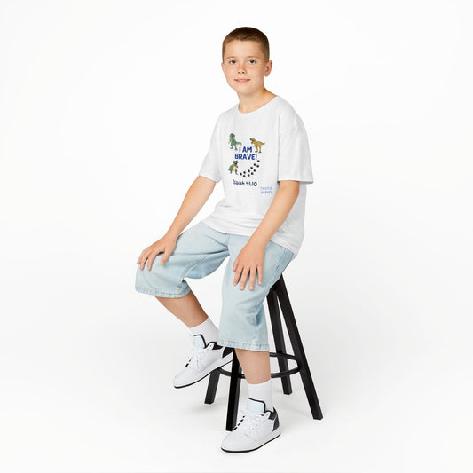 I Am Brave! Boy, Youth Size, Cotton, T-Shirt. -Soulful Journey!