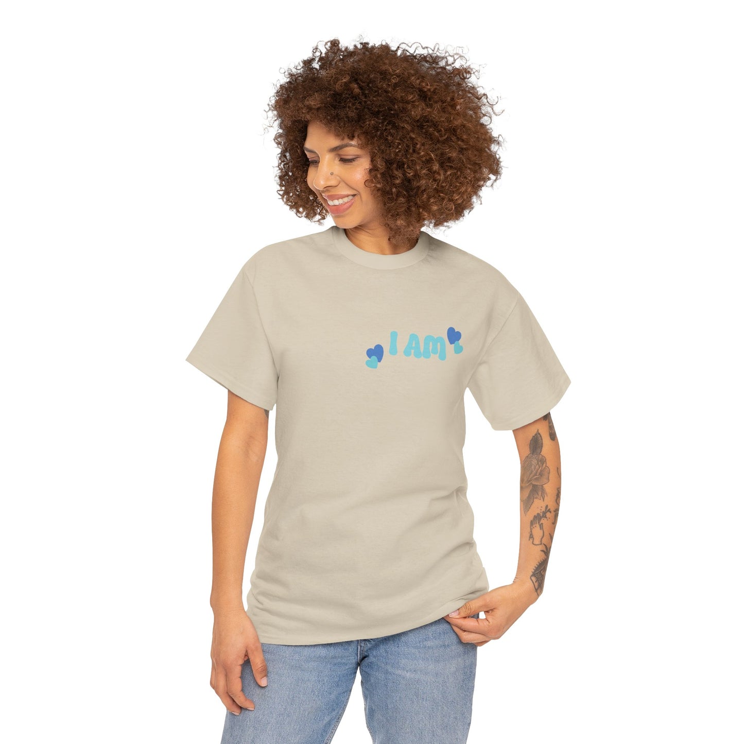 I Am Loved! Women's, Unisex Sizing, Cotton T-Shirt. -Soulful Journey