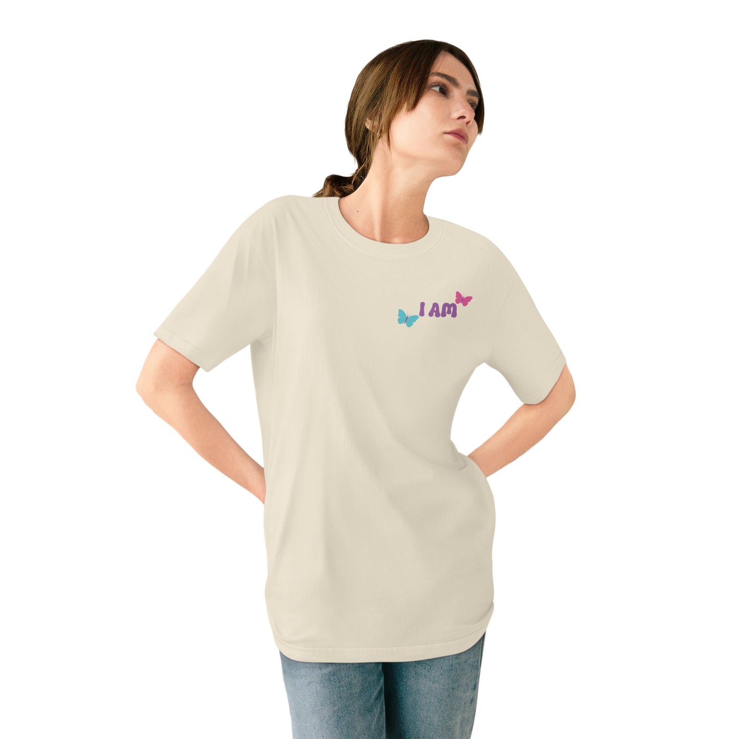 I Am Redeemed! Organic, Women's, Unisex Sizing T-shirt. -Soulful Journey!