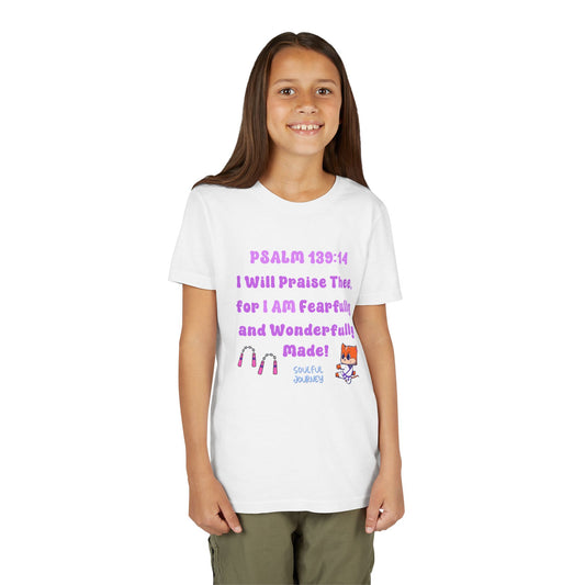 I Am Fearfully and Wonderfully Made! Soft Cotton Tee. -Souful Journey!