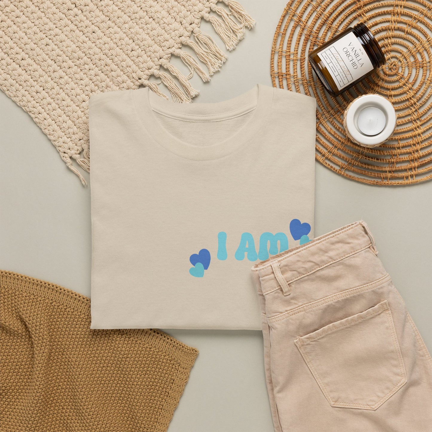 I Am Loved! Women's, Unisex Sizing, Cotton T-Shirt. -Soulful Journey