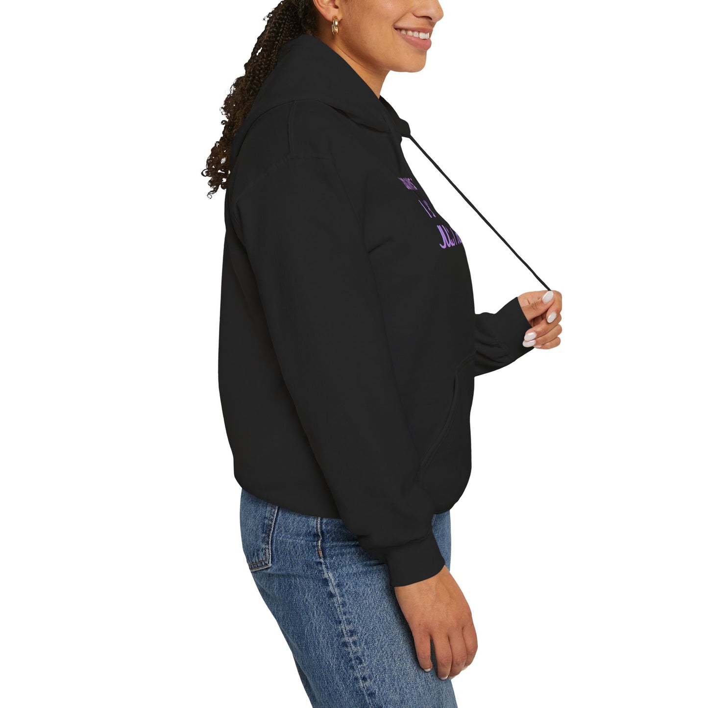 I Am Enough Just As I Am! Heavy blend, warm sweatshirt. -Soulful Journey!