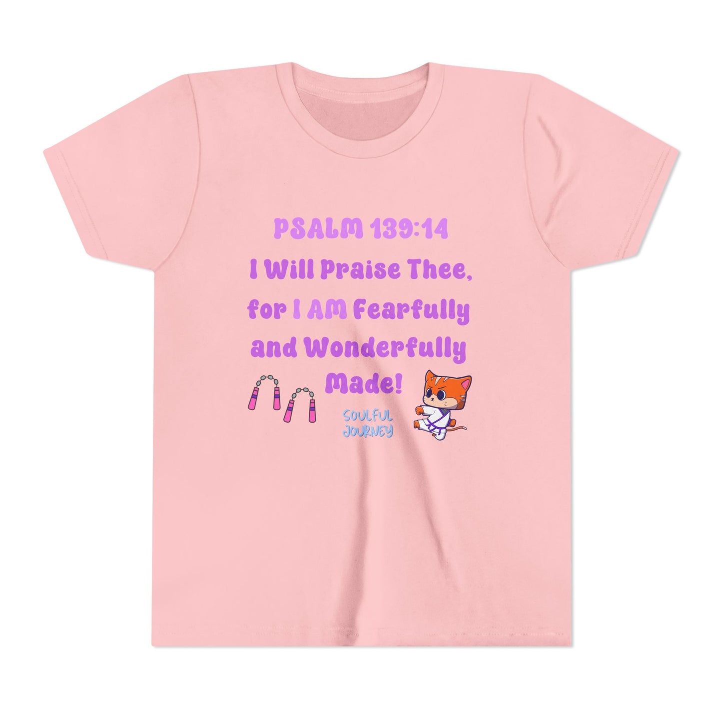 I Am Fearfully and Wonderfully Made! Soft Cotton Tee. -Souful Journey!