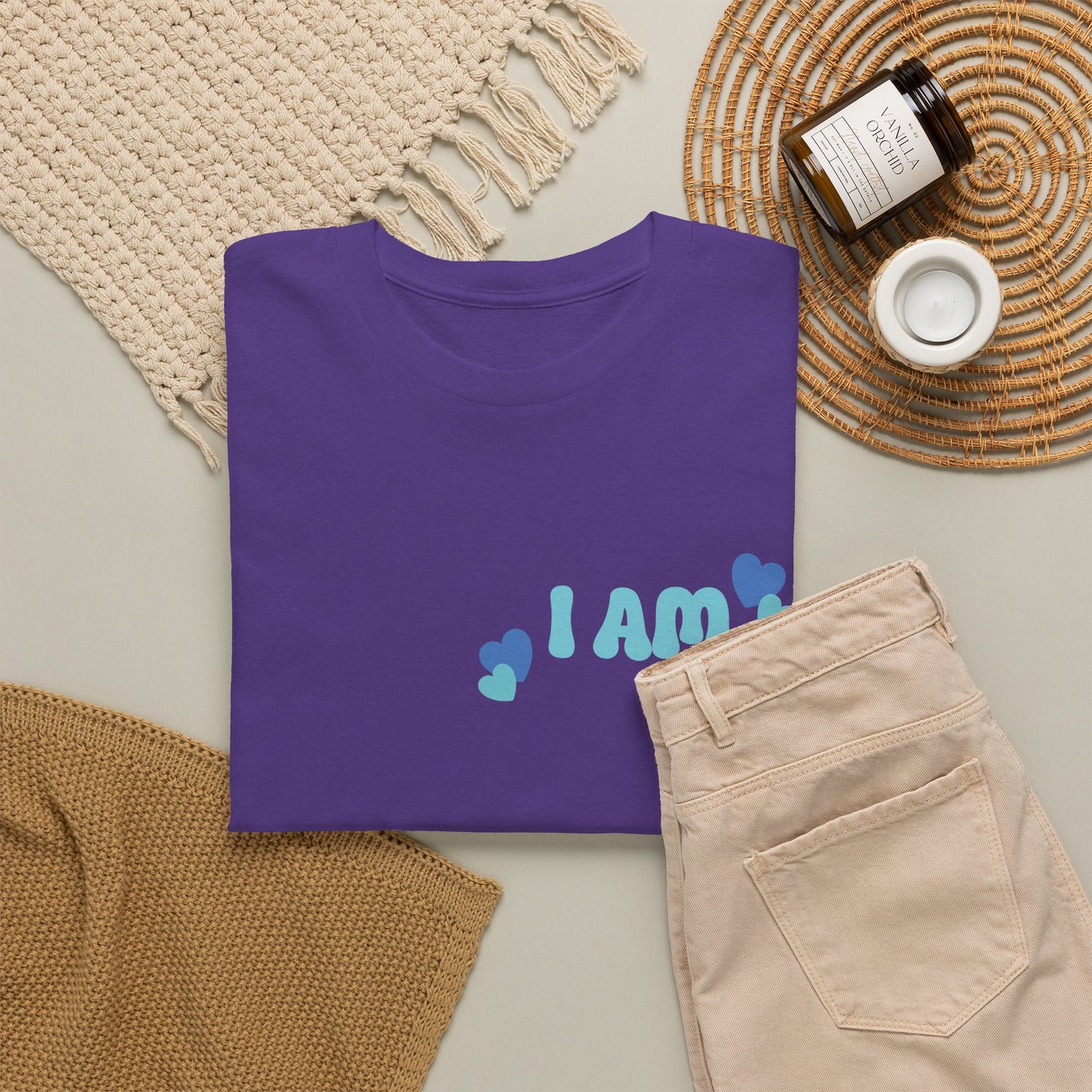 I Am Loved! Women's, Unisex Sizing, Cotton T-Shirt. -Soulful Journey