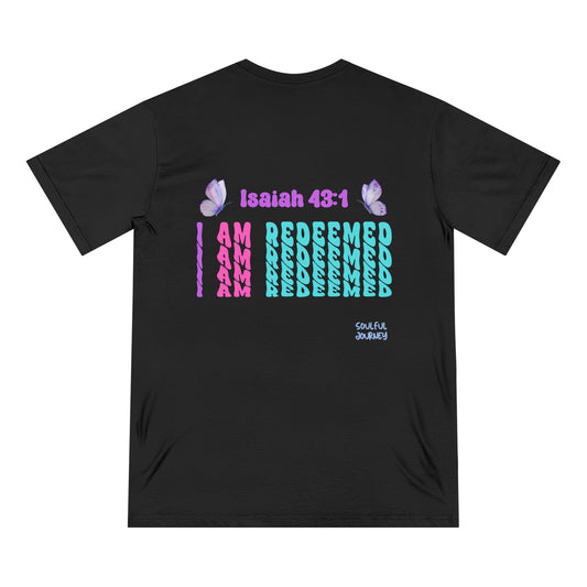 Organic Staple T-shirt I AM REDEEMED Soulful Journey