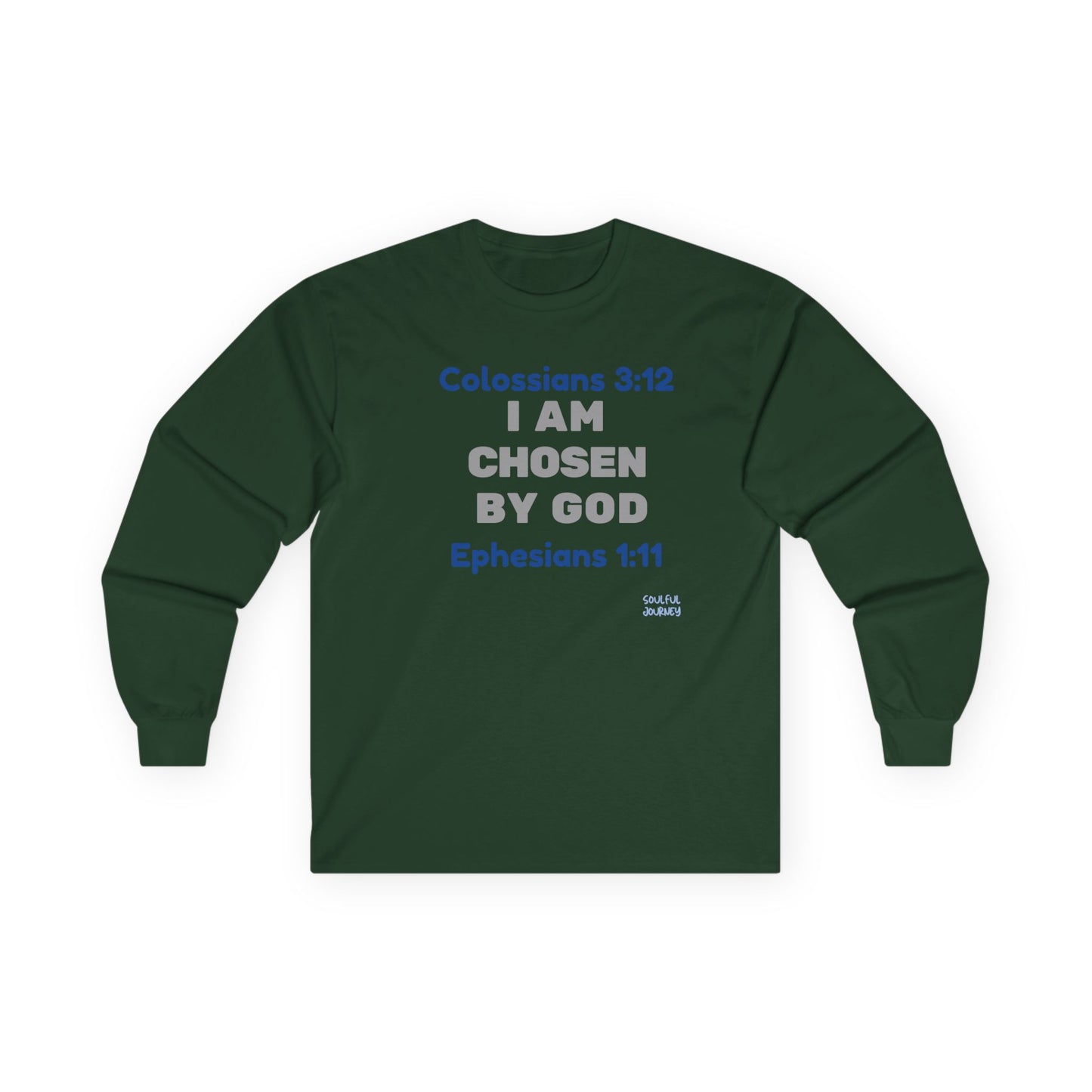 I Am Chosen! Men's, Thick, Vintage Feel, Cotton T-shirt. -Soulful Journey
