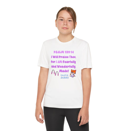I Am Fearfully and Wonderfully Made! Moisture Wicking T-Shirt. -Soulful Journey!