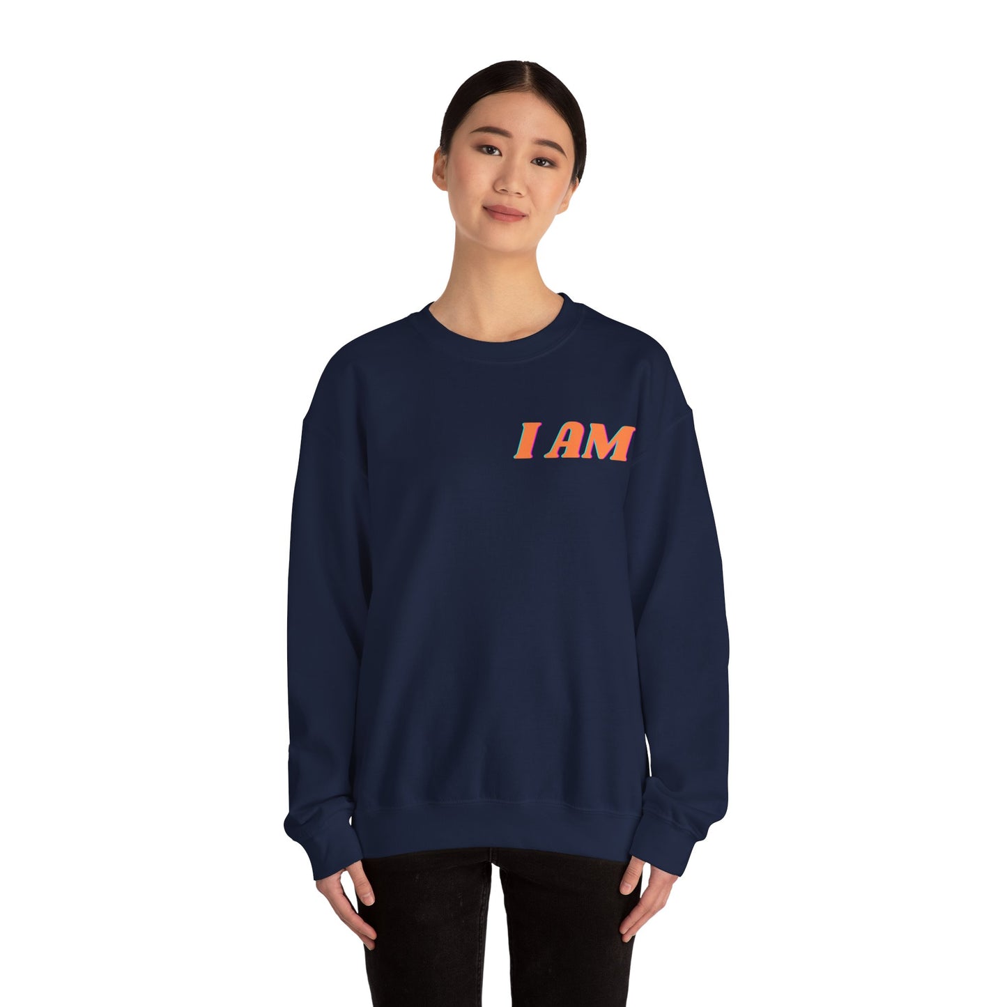Unisex Heavy Blend™ Crewneck Sweatshirt I Am Enough! SOULFUL JOURNEY