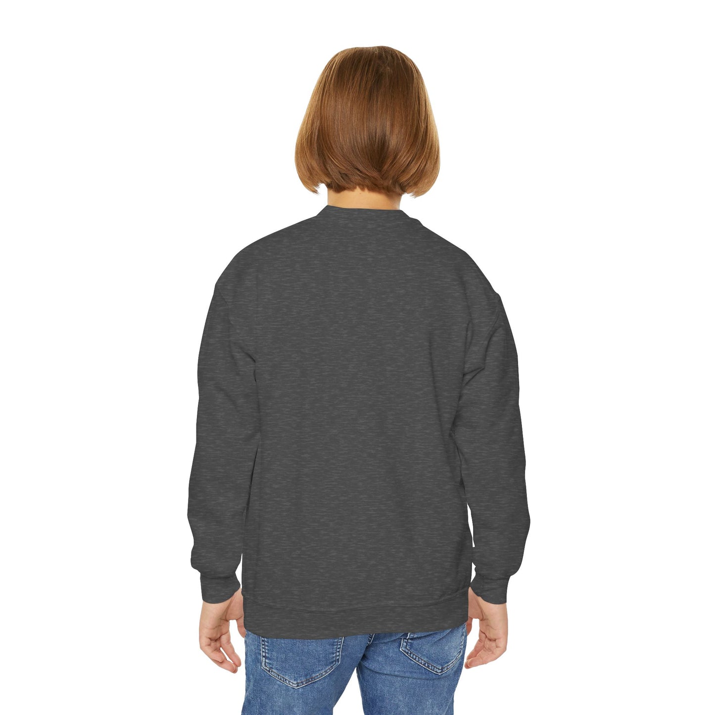 I Am Brave! Girl's, Youth, Crewneck, Sweatshirt. -Soulful Journey!