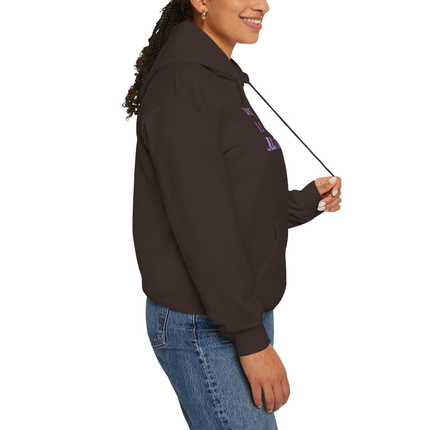 I Am Enough Just As I Am! Heavy blend, warm sweatshirt. -Soulful Journey!