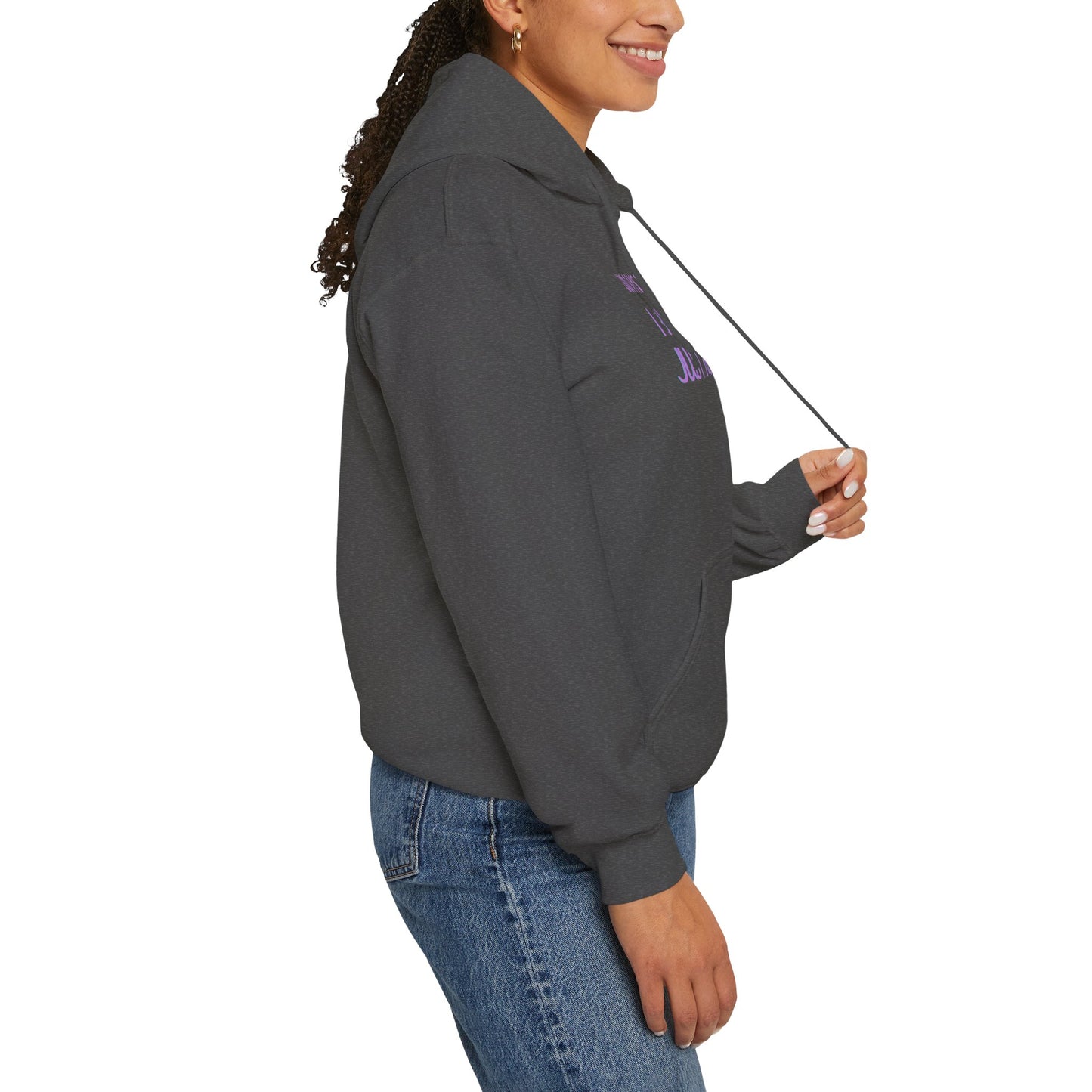I Am Enough Just As I Am! Heavy blend, warm sweatshirt. -Soulful Journey!