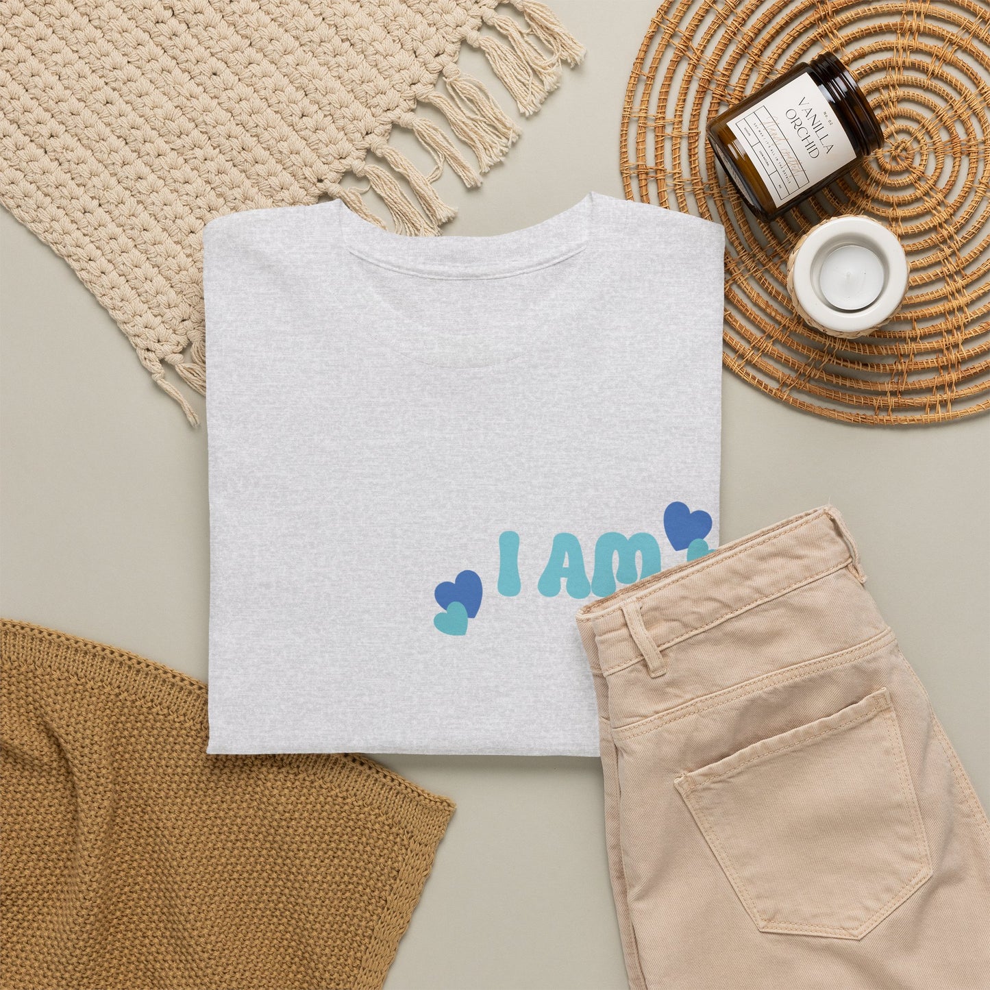 I Am Loved! Women's, Unisex Sizing, Cotton T-Shirt. -Soulful Journey