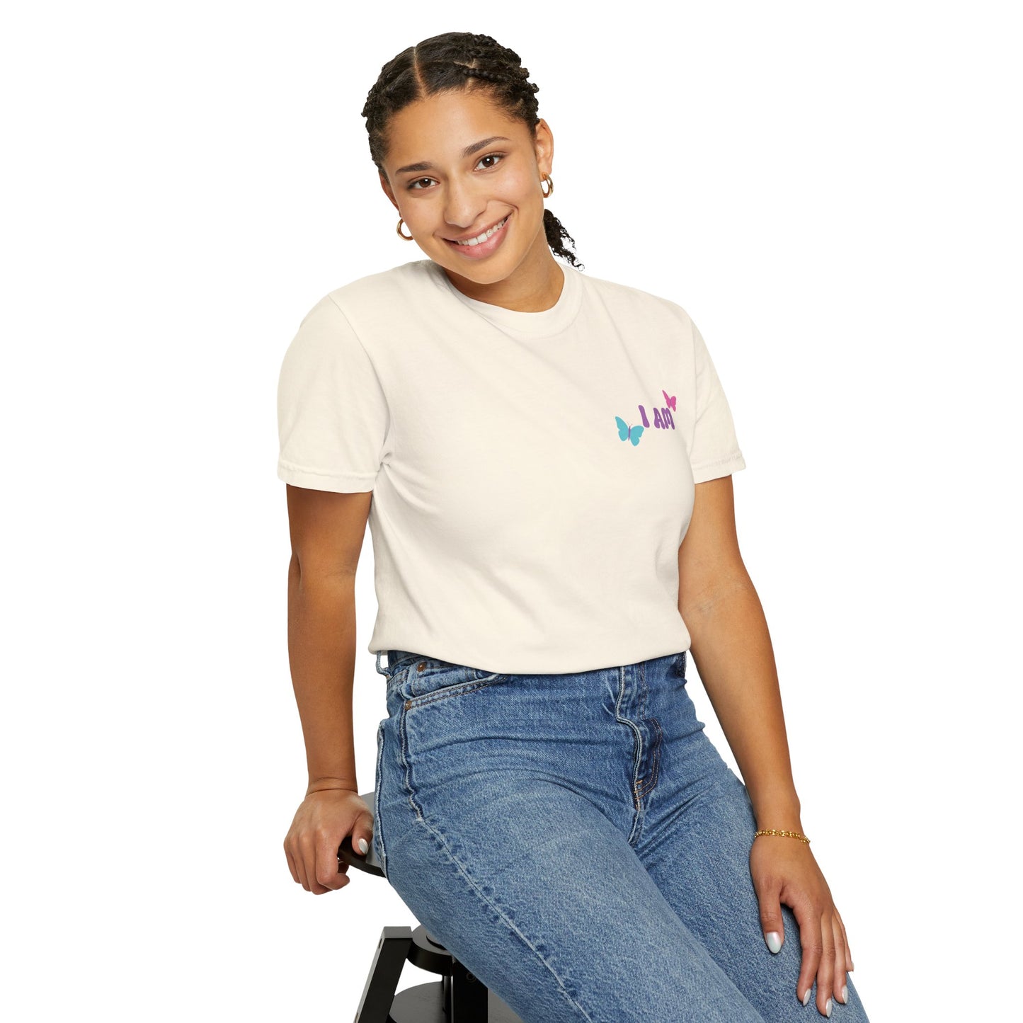 I Am Redeemed! Cotton, Women's, Comfortable, Unisex Sizing, Comfort Colors T-Shirt. -Soulful Journey