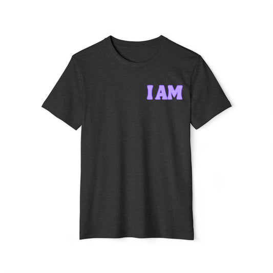 Unisex Recycled Organic T-Shirt. I AM WORTHY! Soulful Journey